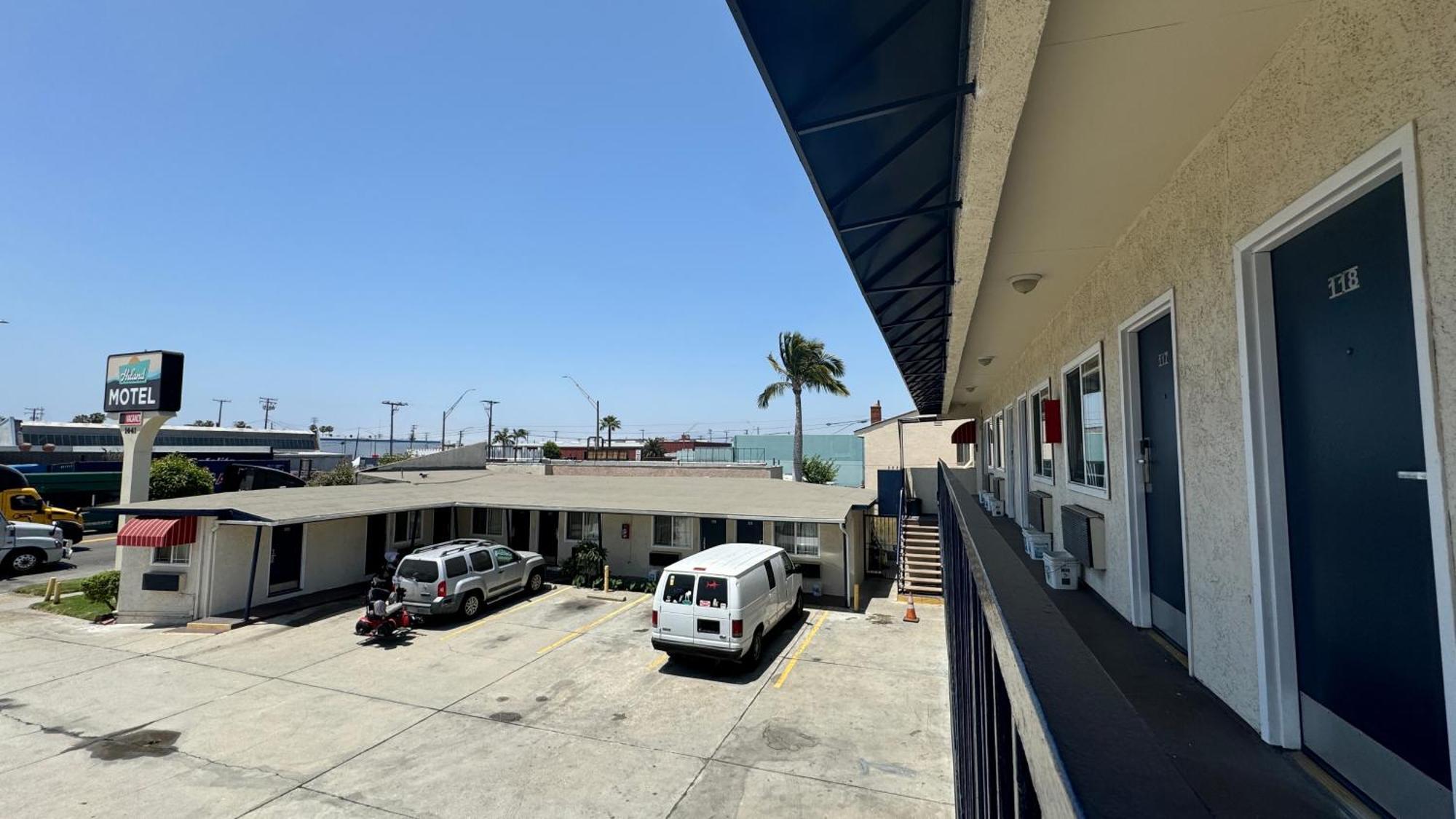 Hiland Motel ロングビーチ エクステリア 写真