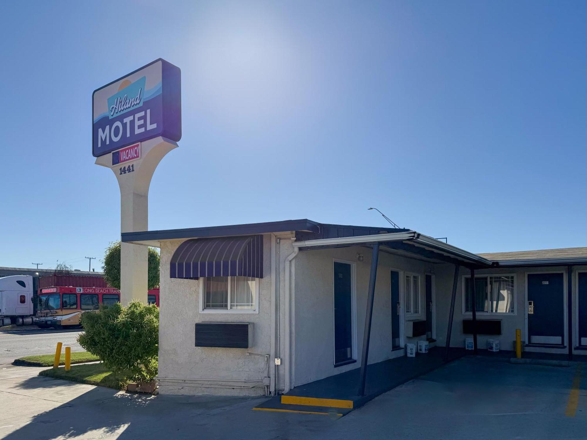 Hiland Motel ロングビーチ エクステリア 写真