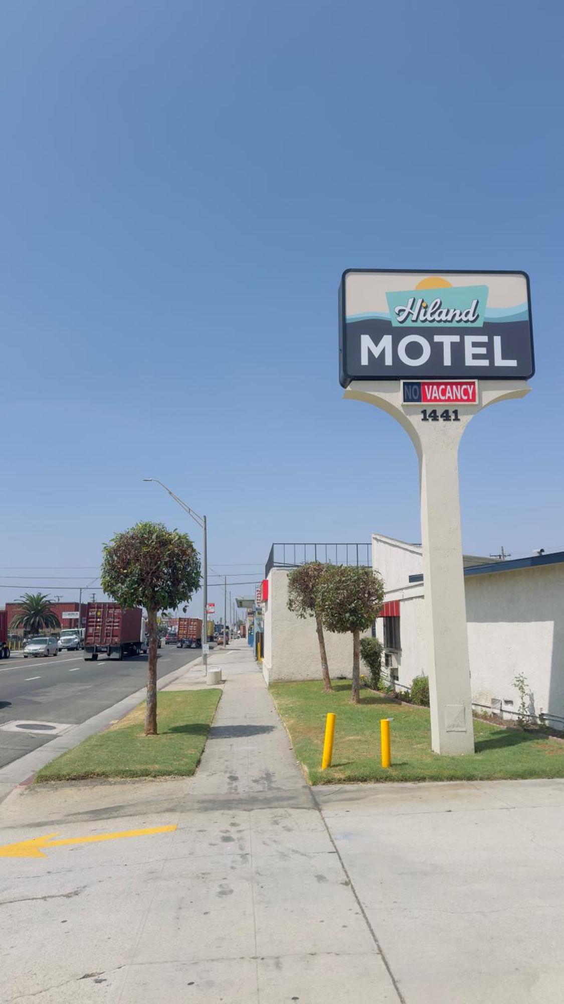 Hiland Motel ロングビーチ エクステリア 写真