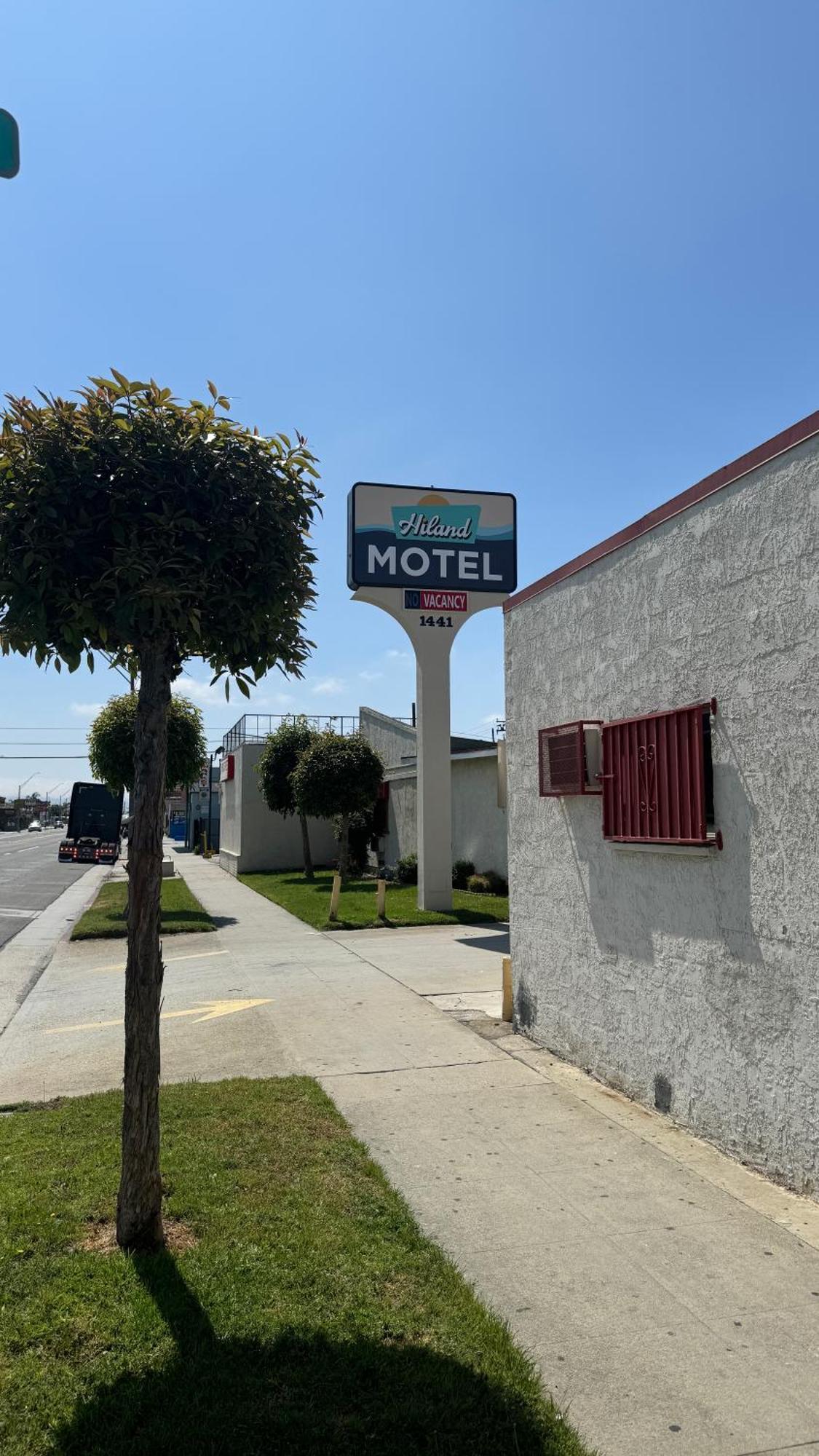 Hiland Motel ロングビーチ エクステリア 写真